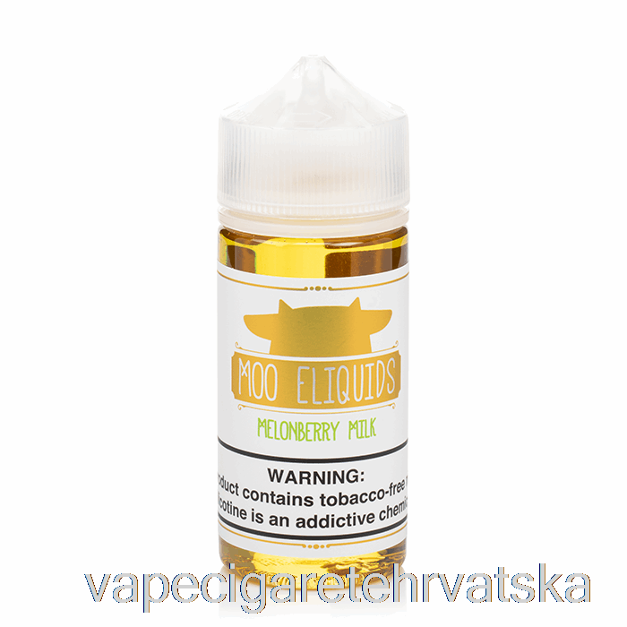 Vape Hrvatska Dinja Mlijeko - Moo E-tekućine - 100ml 3mg